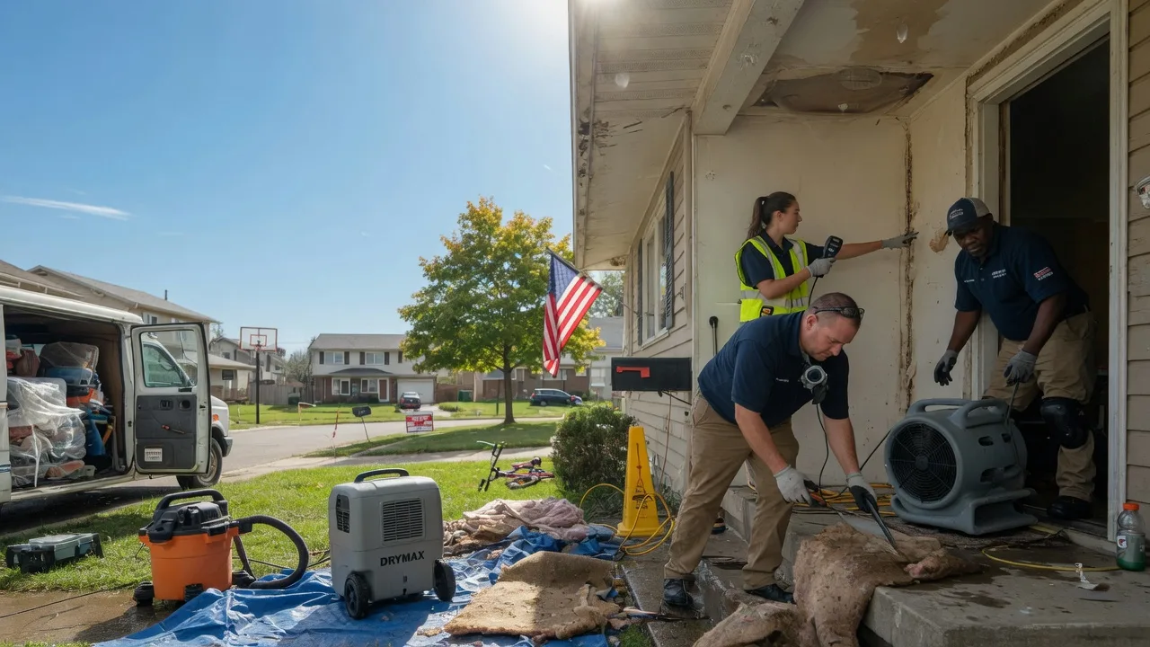 Water Damage Restoration in Harrisburg, SD near me